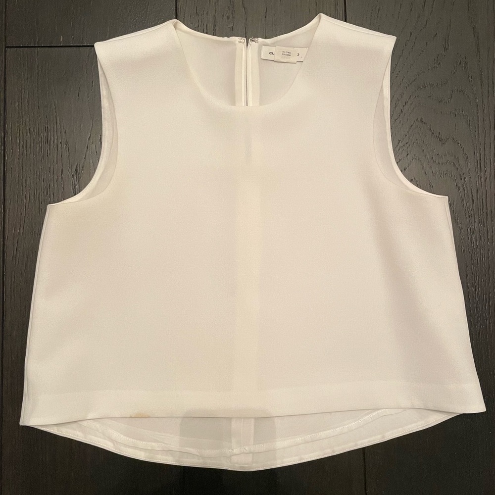 Club Monaco ivory/white tank/blouse